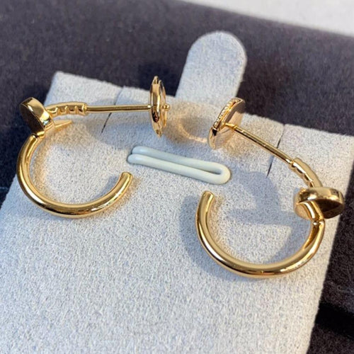 [Garvey ]JUSTE EARRINGS PINK GOLD