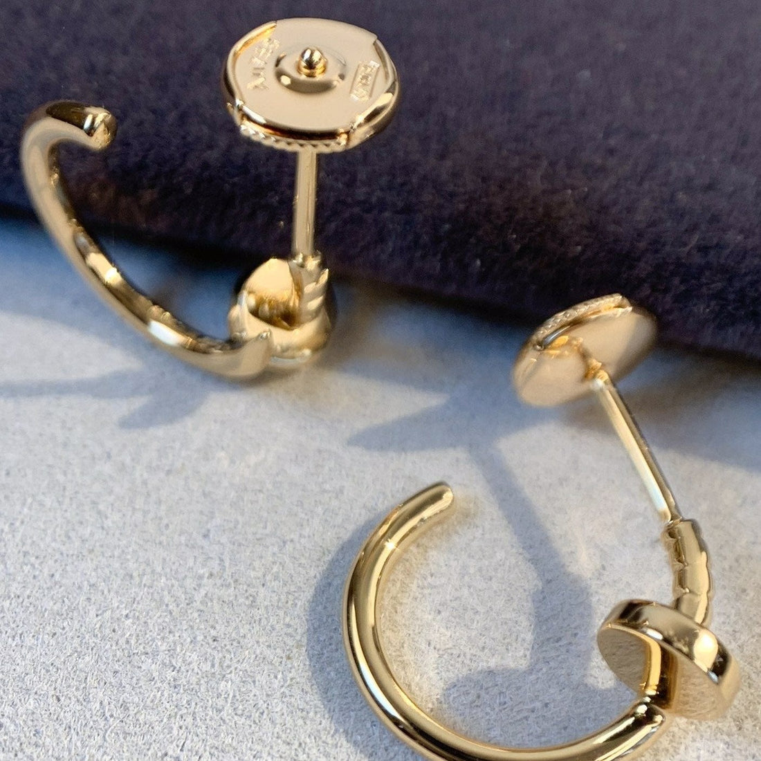 [Garvey ]JUSTE EARRINGS PINK GOLD