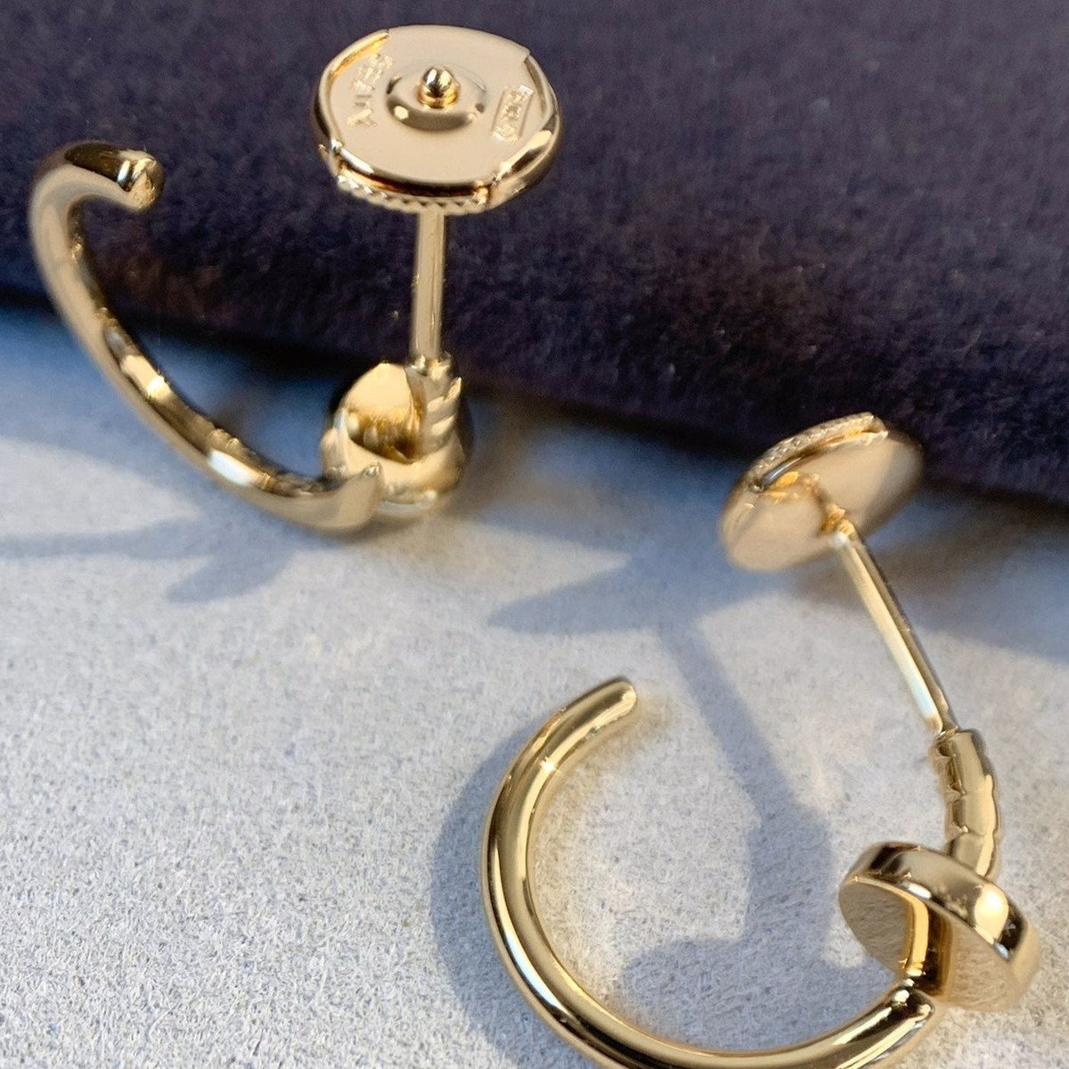 [Garvey ]JUSTE EARRINGS PINK GOLD
