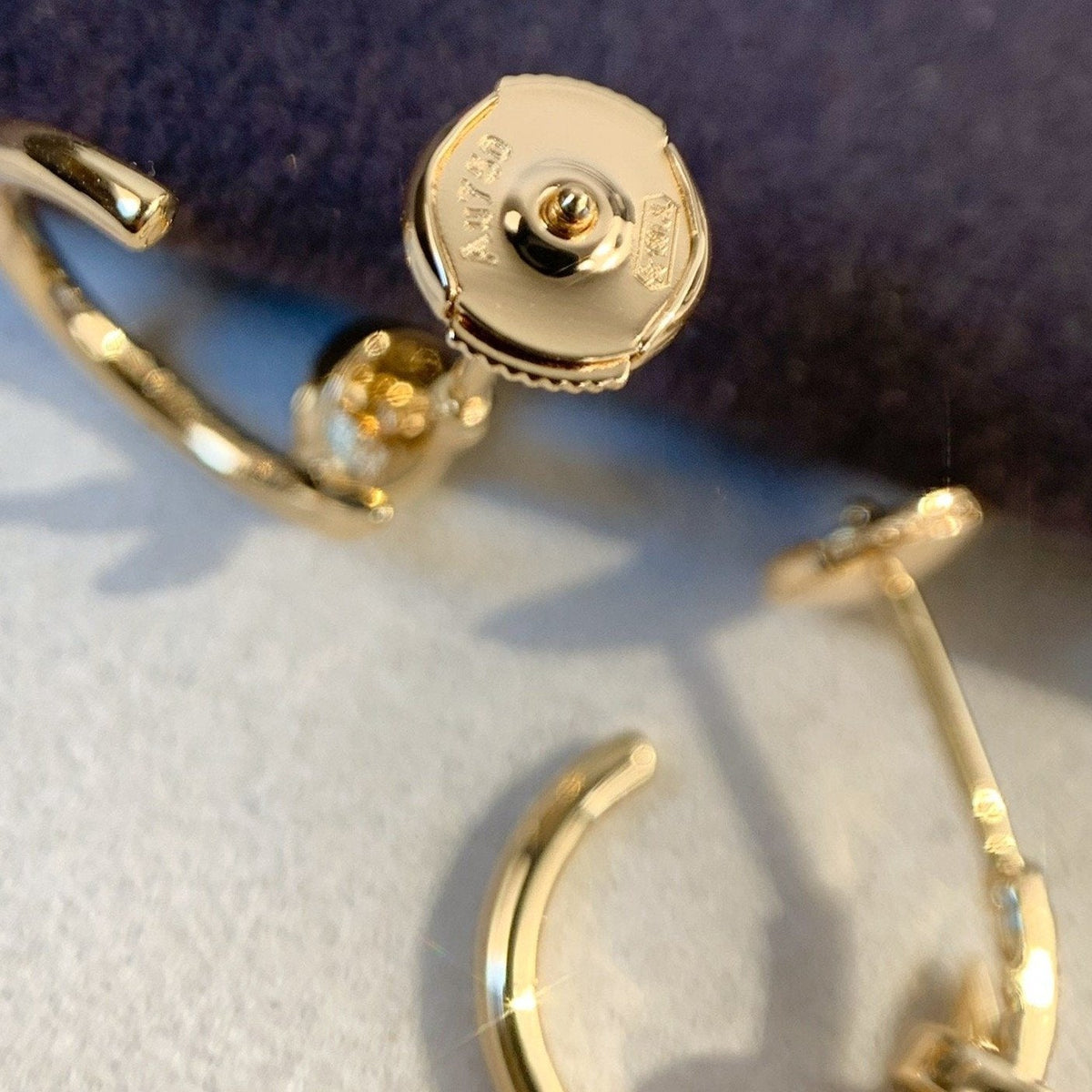[Garvey ]JUSTE EARRINGS PINK GOLD