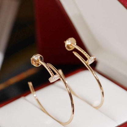[Garvey ]JUSTE EARRINGS DIAMONDS 1.8MM