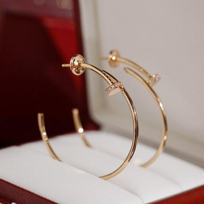 [Garvey ]JUSTE EARRINGS DIAMONDS 1.8MM