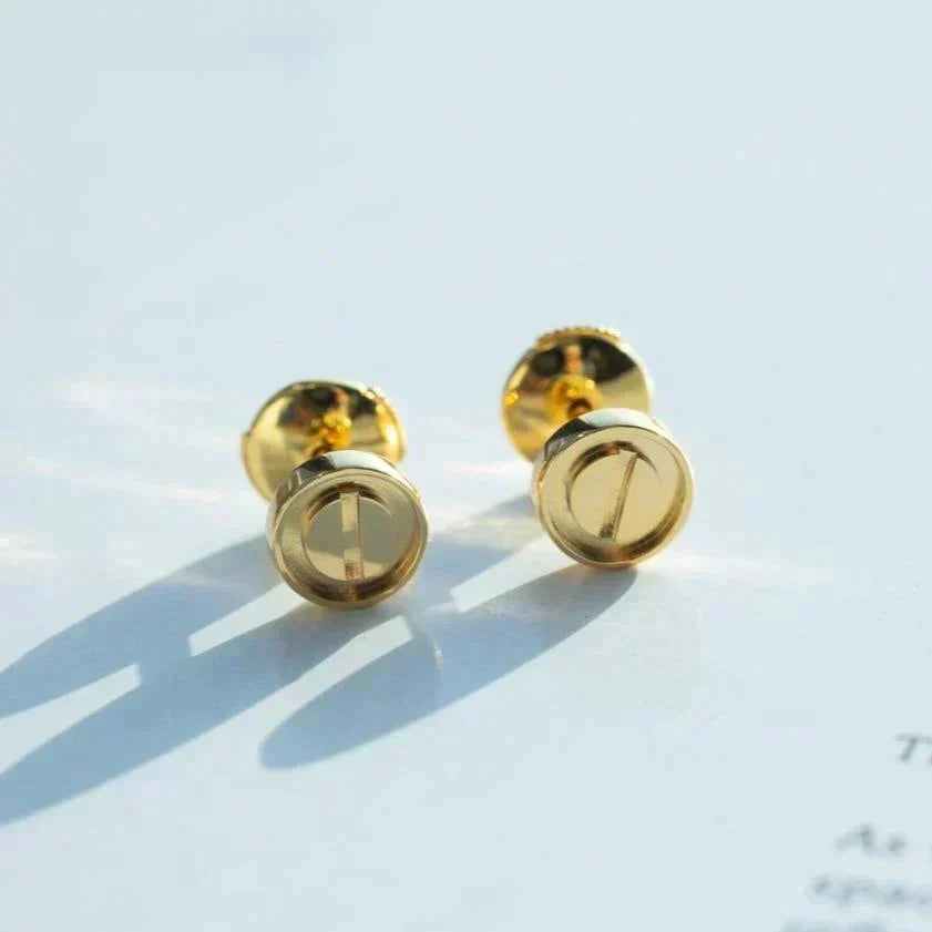 [Garvey ]LOVE EARRINGS GOLD 10MM