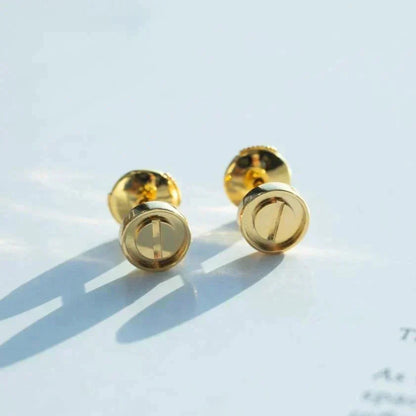 [Garvey ]LOVE EARRINGS GOLD 10MM