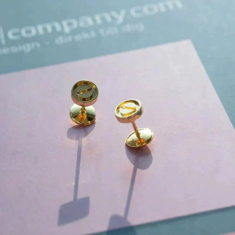 [Garvey ]LOVE EARRINGS GOLD 10MM
