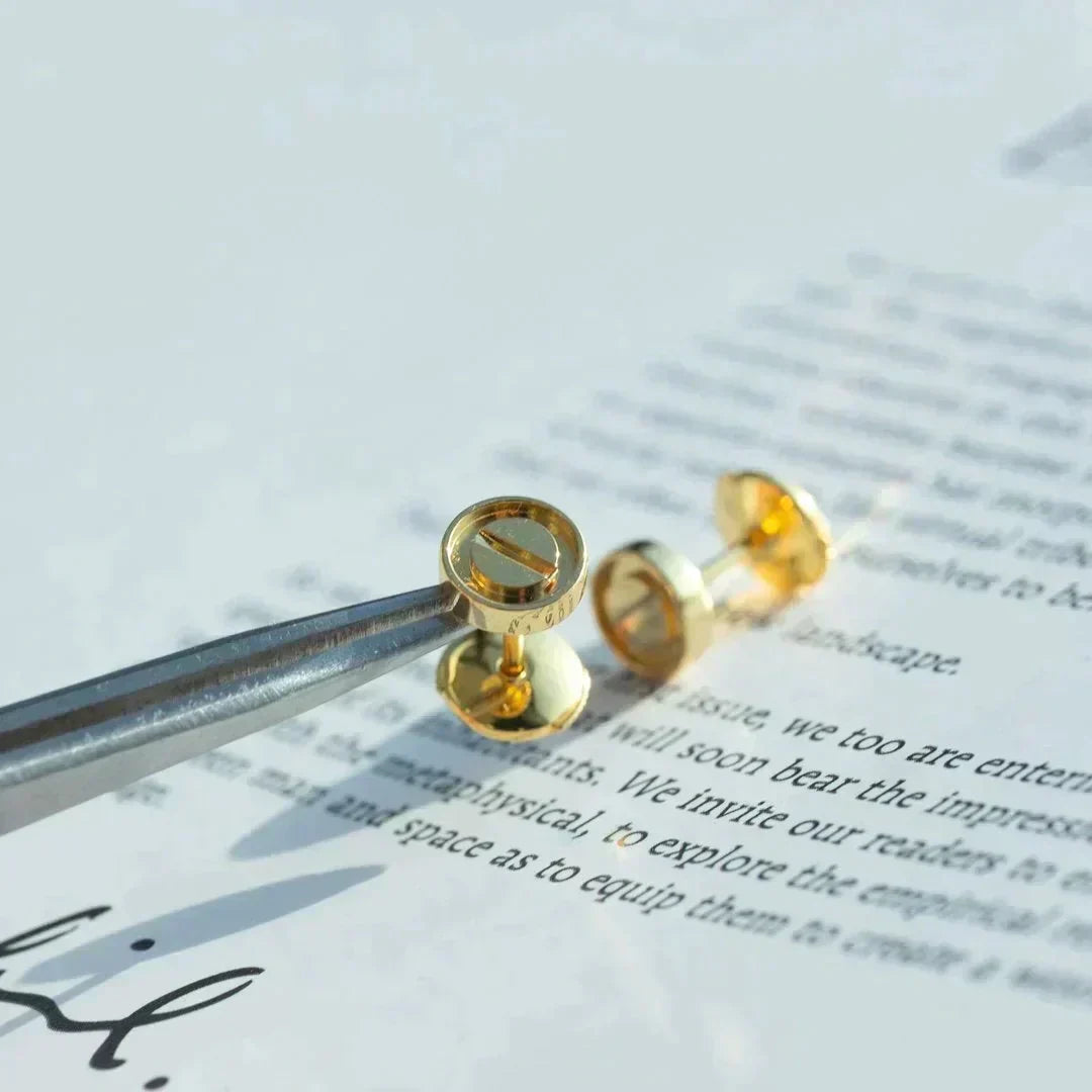 [Garvey ]LOVE EARRINGS GOLD 10MM