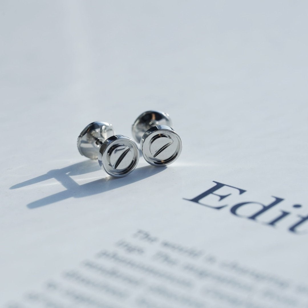 [Garvey ]LOVE EARRINGS SILVER 10MM