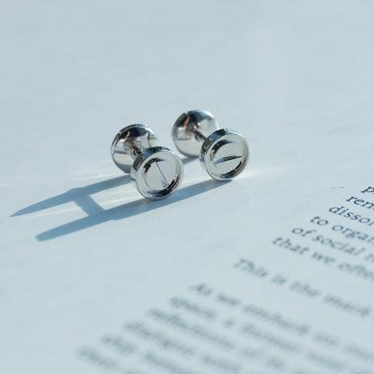 [Garvey ]LOVE EARRINGS SILVER 10MM