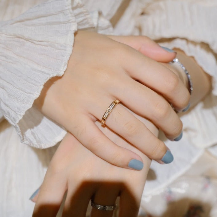 [Garvey ]LOVE RING 2.65MM DIAMOND