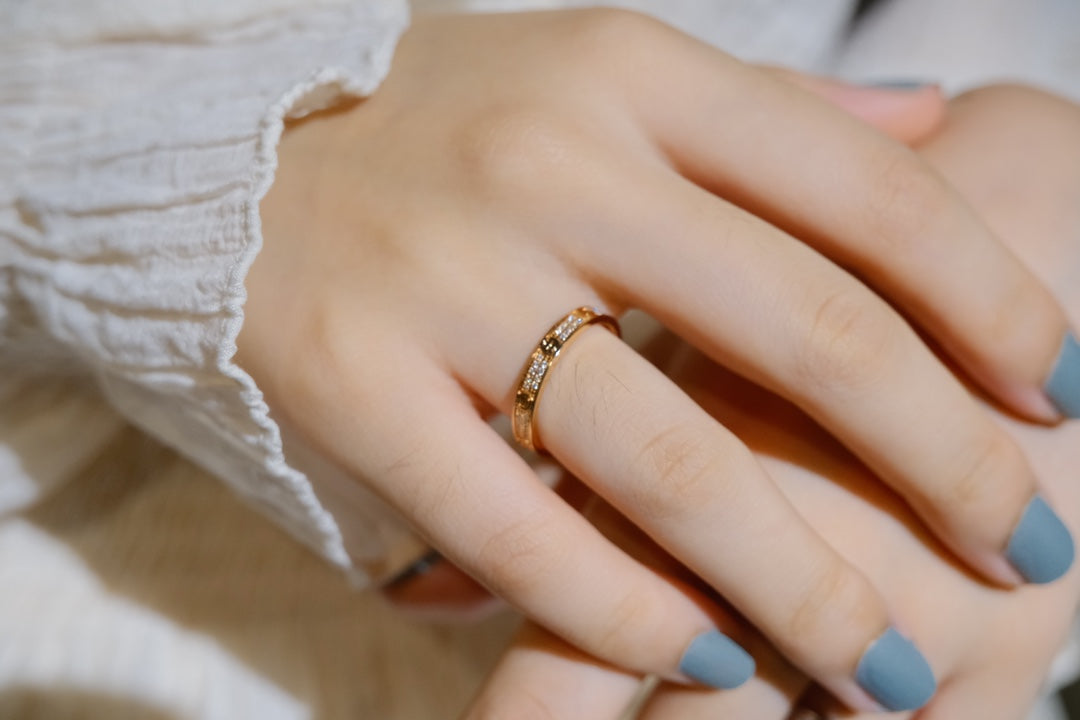 [Garvey ]LOVE RING 2.65MM DIAMOND