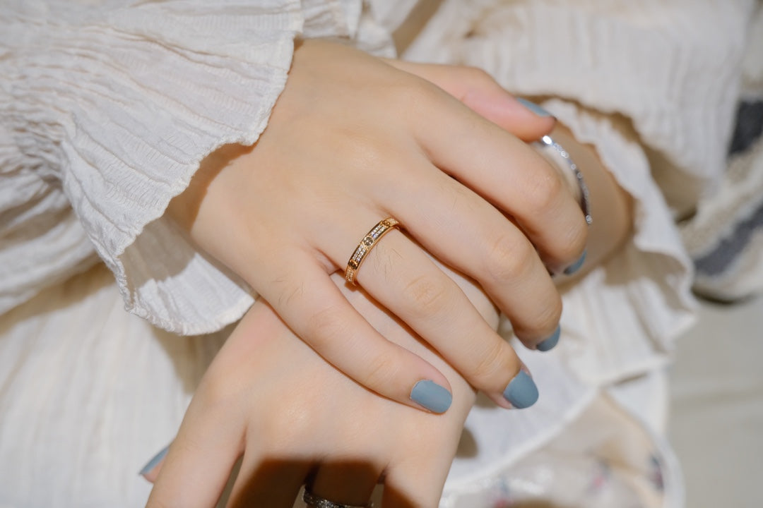 [Garvey ]LOVE RING 2.65MM DIAMOND