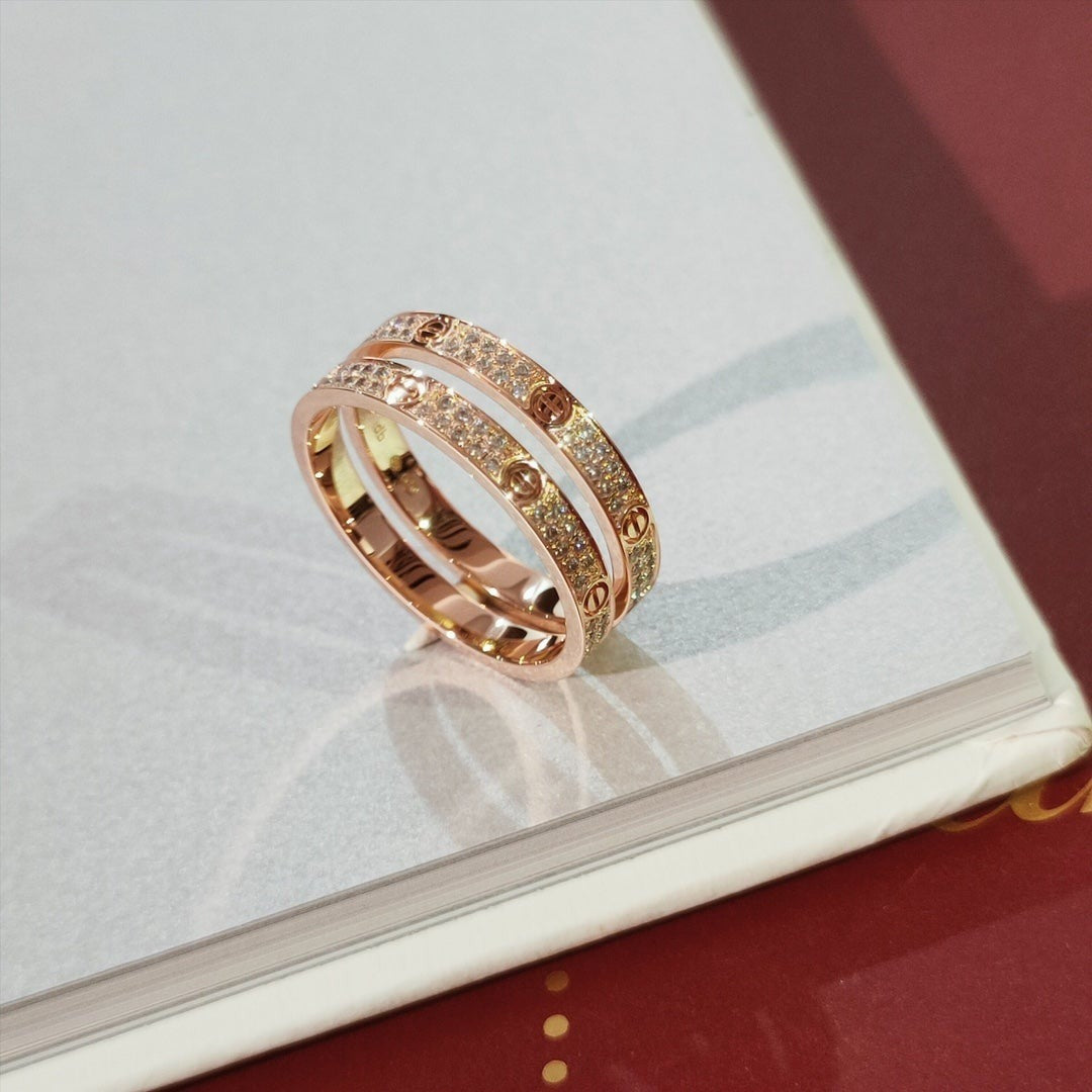 [Garvey ]LOVE RING 2.65MM DIAMOND