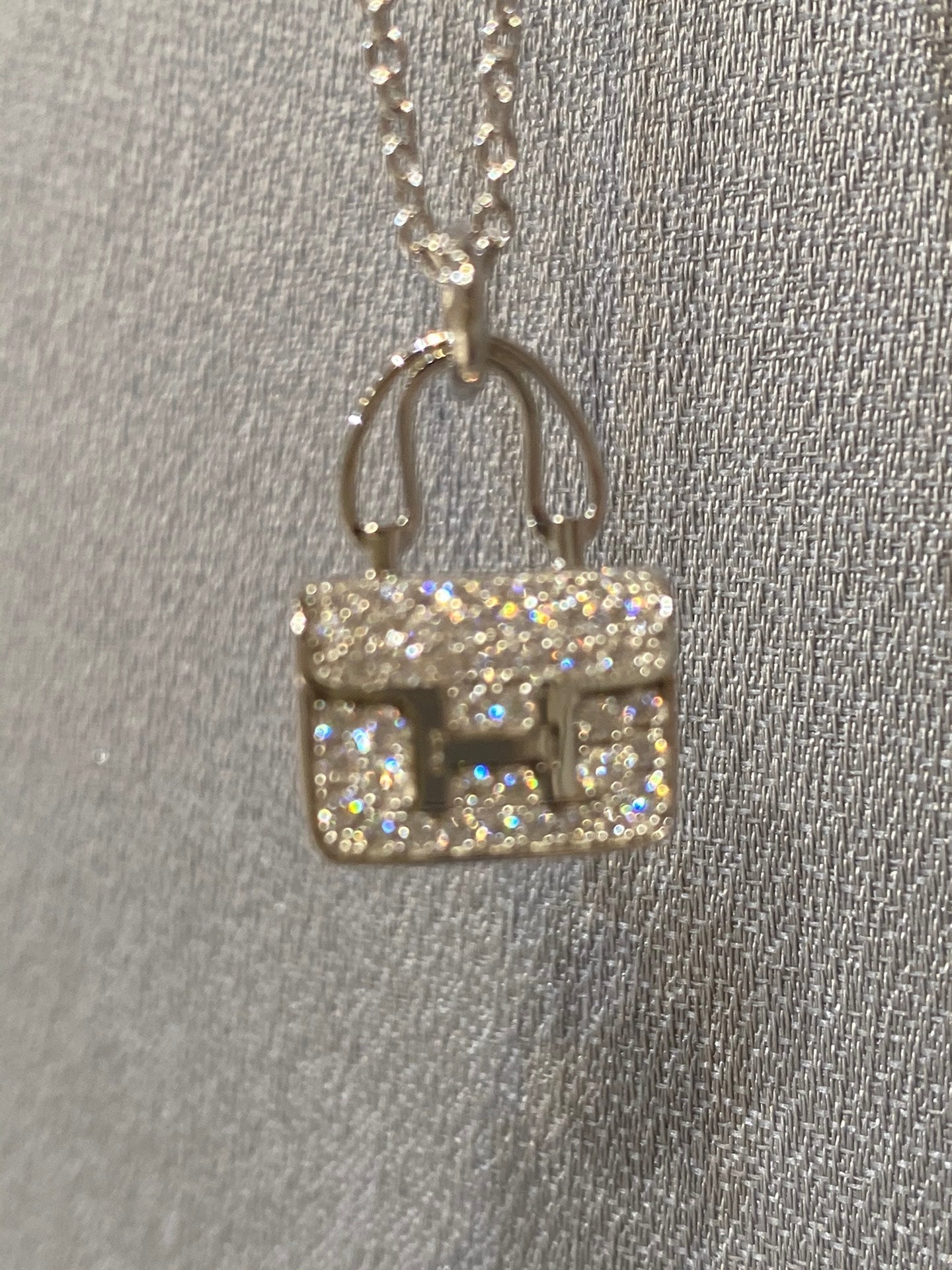 [Garvey]CONSTANCE PEDANT DIAMOND NECKLACE