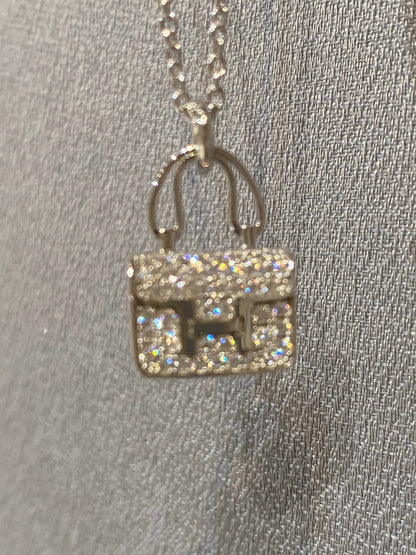 [Garvey]CONSTANCE PEDANT DIAMOND NECKLACE