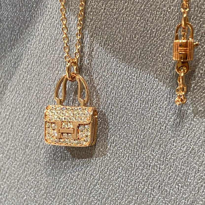 [Garvey ]CONSTANCE PEDANT DIAMOND NECKLACE