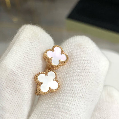 [Garvey ]CLOVER MINI GOLD EARRINGS