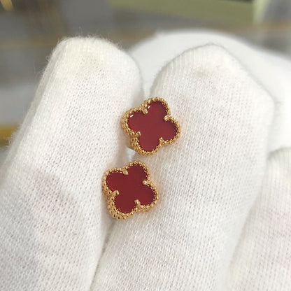 [Garvey ]CLOVER MINI GOLD EARRINGS