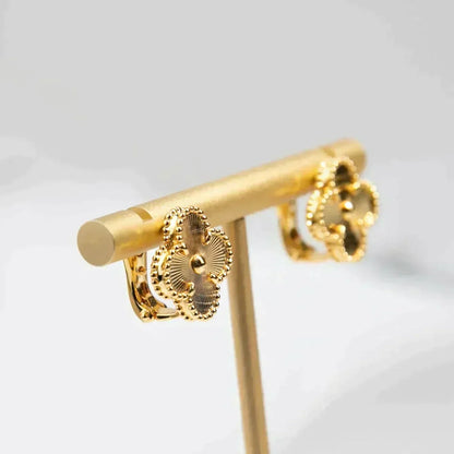 [Garvey ]CLOVER MEDIUM 1 MOTIFS LASER EARRINGS