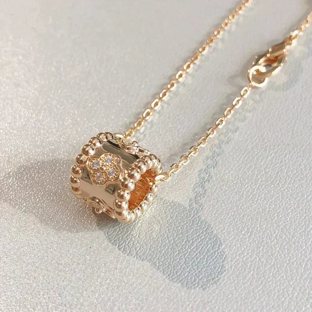 [Garvey ]PERLEE PEDANT NECKLACE GOLD / ROSE GOLD