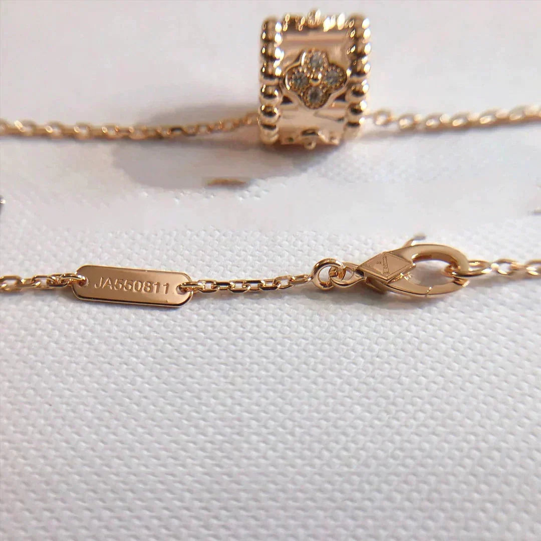 [Garvey ]PERLEE PEDANT NECKLACE GOLD / ROSE GOLD
