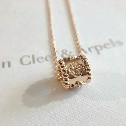 [Garvey ]PERLEE PEDANT NECKLACE GOLD / ROSE GOLD