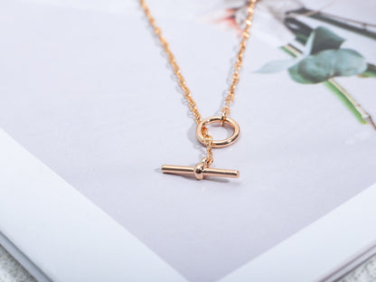 [Garvey]ECHAPPEE NECKLACE ROSE GOLD