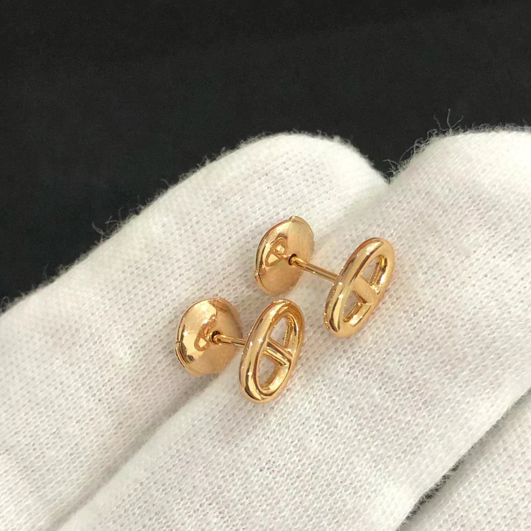 [Garvey ]CHAINE SMALL EARRINGS GOLD AND SILVER