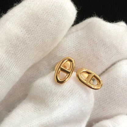 [Garvey ]CHAINE SMALL EARRINGS GOLD AND SILVER