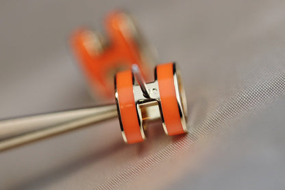 [Garvey ]MINI POP H EARRINGS ORANGE