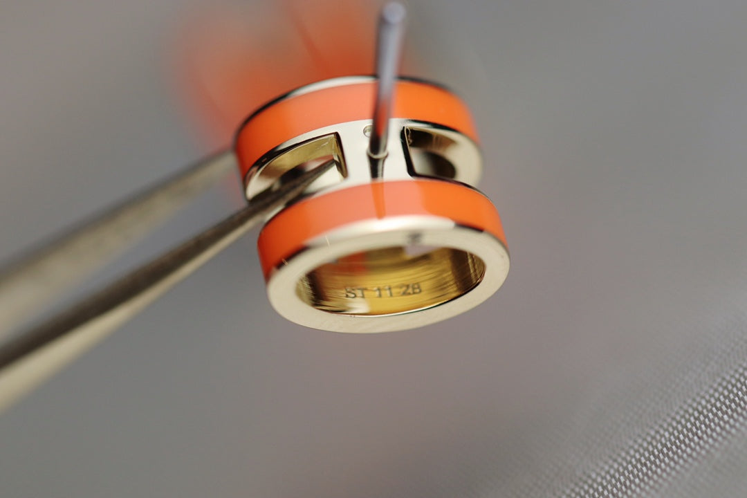 [Garvey ]MINI POP H EARRINGS ORANGE
