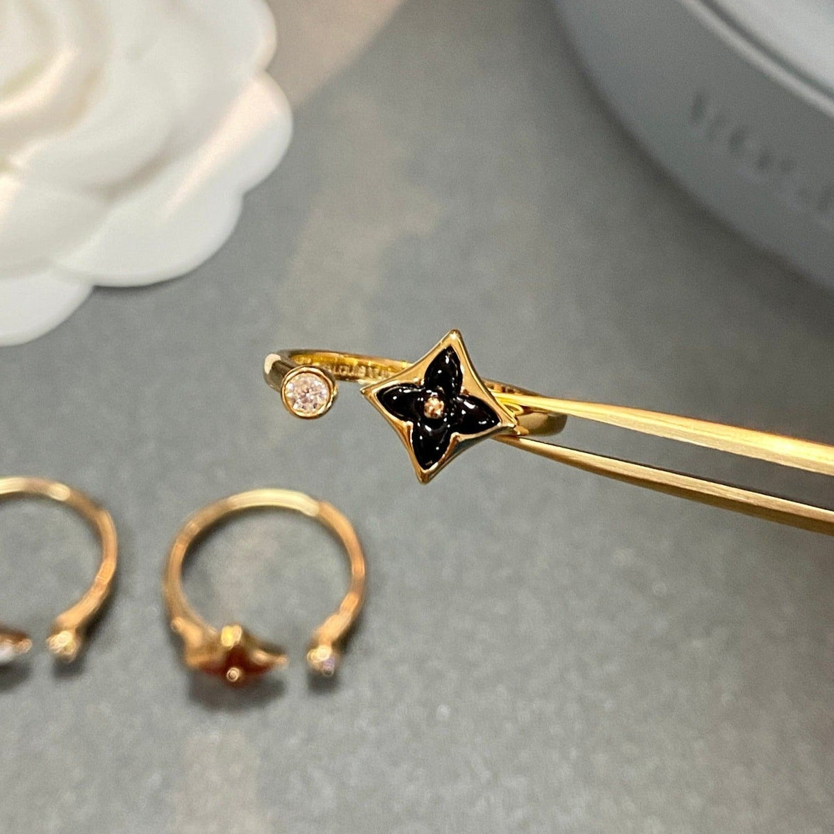 [Garvey ]STAR 1 DIAMOND OPEN RING
