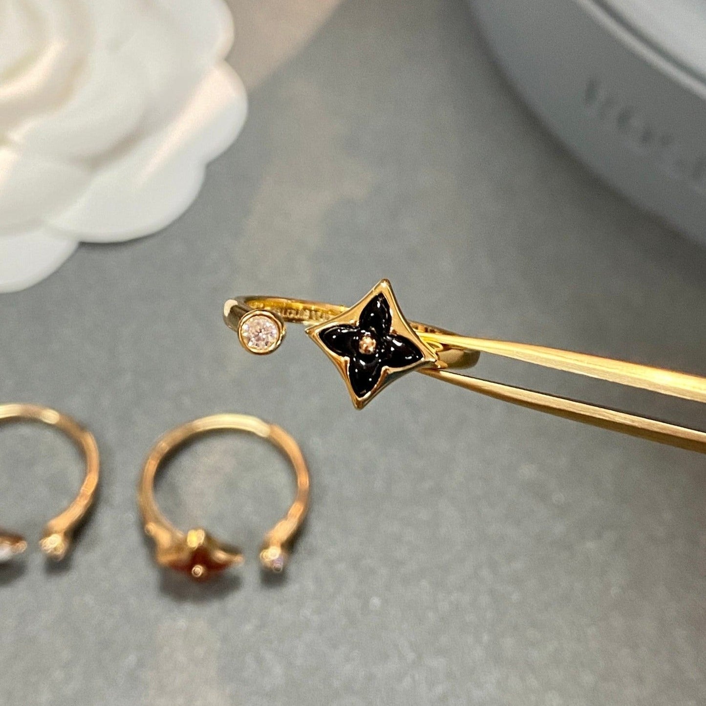 [Garvey]STAR 1 DIAMOND OPEN RING