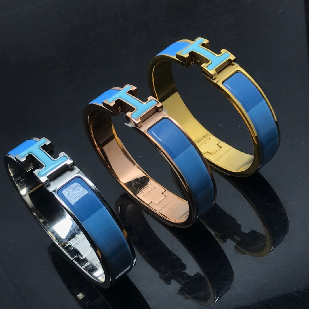 [Garvey ]H BRACELET BLUE RAINBOW CERAMIC