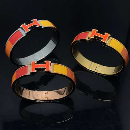 [Garvey ]H BRACELET ORANGE RAINBOW CERAMIC