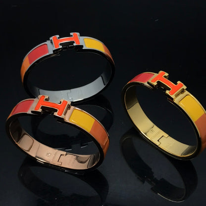 [Garvey ]H BRACELET ORANGE RAINBOW CERAMIC