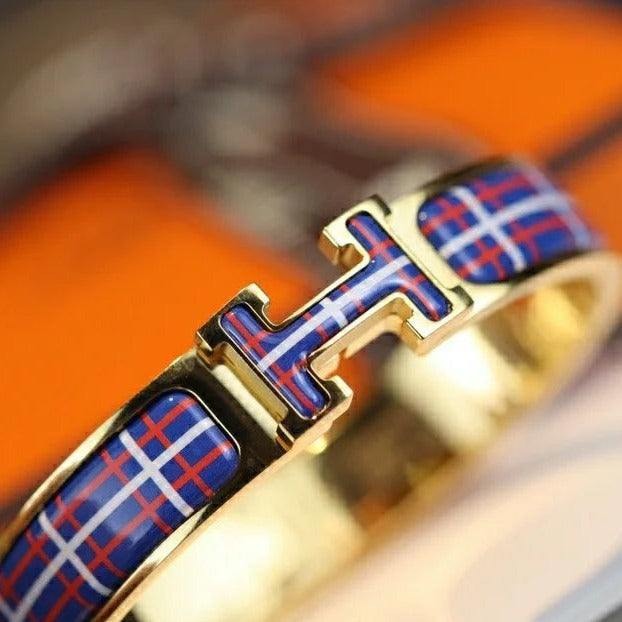 [Garvey ]H TARTAN BRACELET 12MM