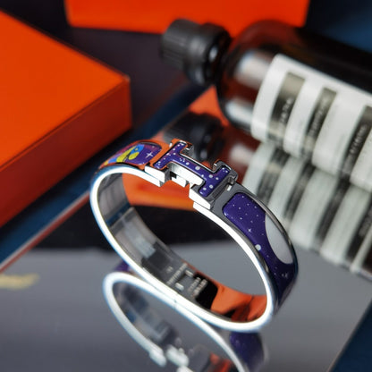 [Garvey ]H STAR AND MOON BRACELET 12MM
