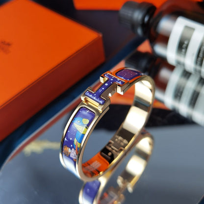 [Garvey ]H STAR AND MOON BRACELET 12MM