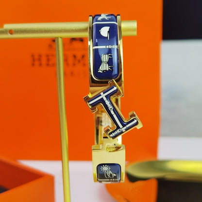 [Garvey ]H COUVERTURES DARK BLUE BRACELET