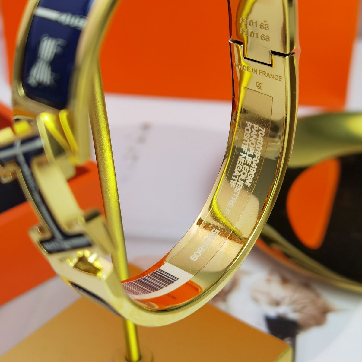 [Garvey ]H COUVERTURES DARK BLUE BRACELET