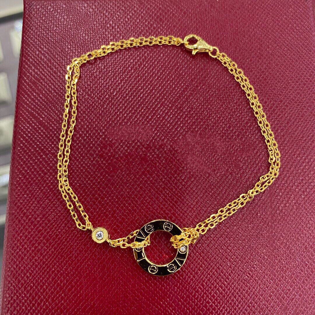 [Garvey ]LOVE BRACELET 2 DIAMOND
