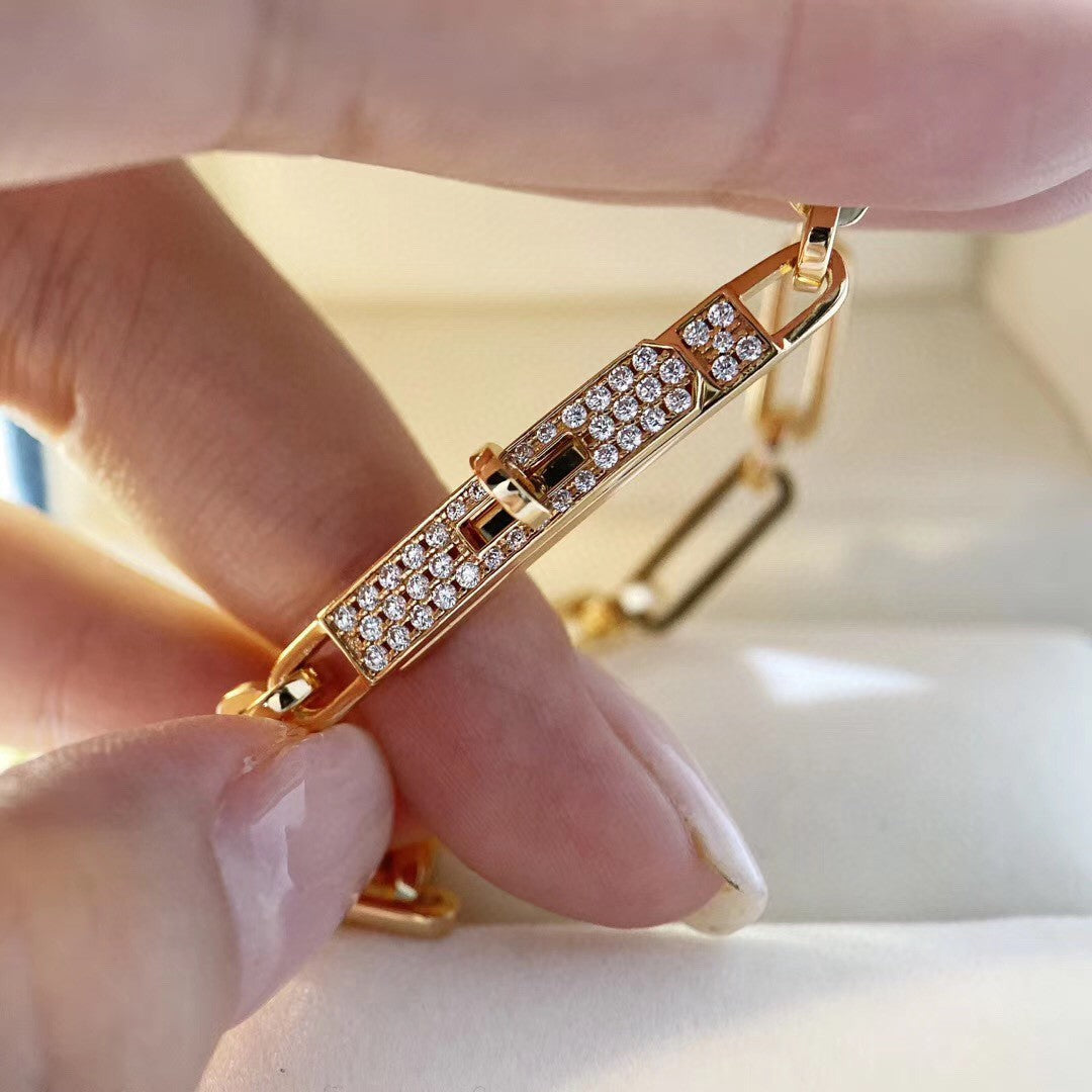 [Garvey ]CHAINE BRACELET SMALL MODEL DIAMOND