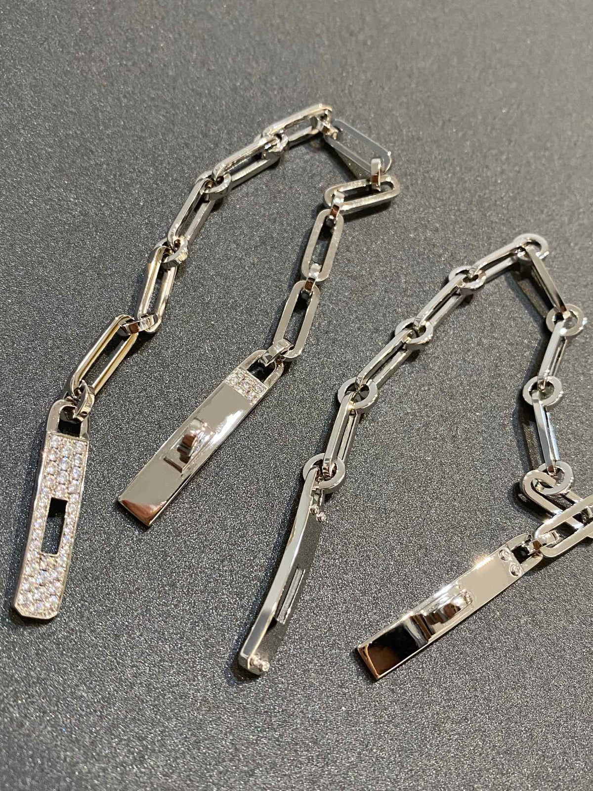 [Garvey ]CHAINE BRACELET SMALL MODEL DIAMOND