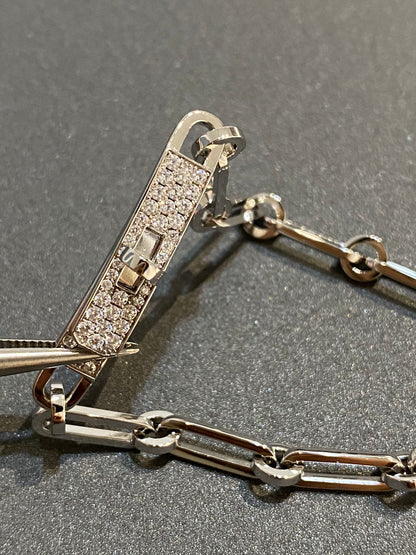 [Garvey ]CHAINE BRACELET SMALL MODEL DIAMOND
