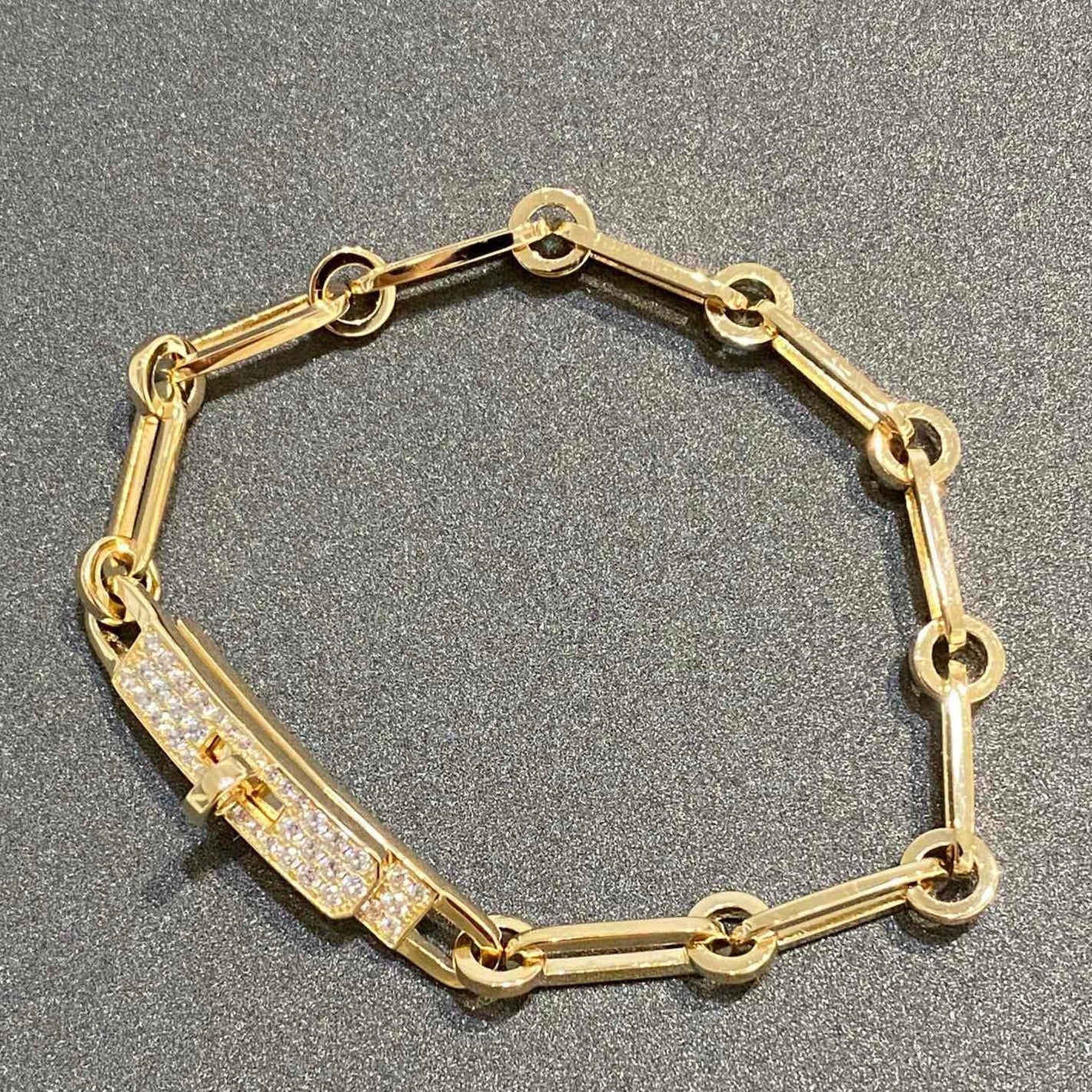 [Garvey]CHAINE BRACELET SMALL MODEL DIAMOND