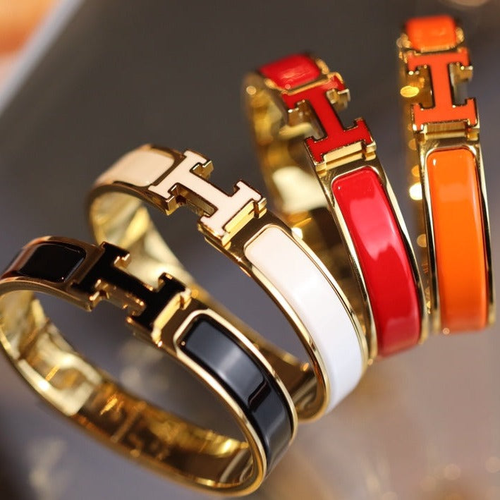 [Garvey ]H BRACELET 12MM GOLD