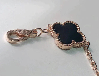 [Garvey ]CLOVER 5 MOTIFS MULTICOLOR BRACELET