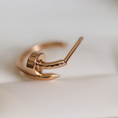 [Garvey ]JUSTE EARRINGS PINK GOLD
