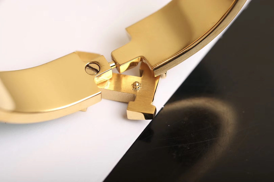 [Garvey ]H CLOUD BLUE BRACELET GOLD DIAMOND