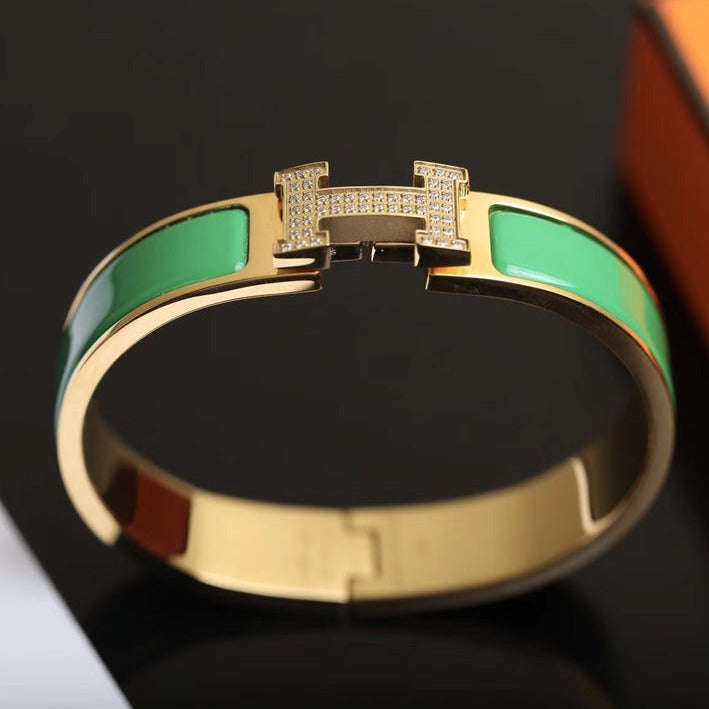 [Garvey ]H BRACELET GOLD DIAMOND